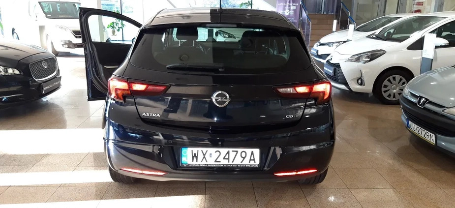 Opel Astra cena 47900 przebieg: 166124, rok produkcji 2018 z Lublin małe 379